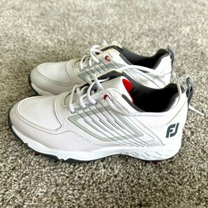 Kids Junior FootJoy Fury Golf Shoes Sz 2